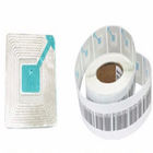 8.2MHz Anti Theft Supermarket RF Soft Label For Clothing 45 * 10.8mm